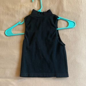 Zara Ribbed Crop Tank Top